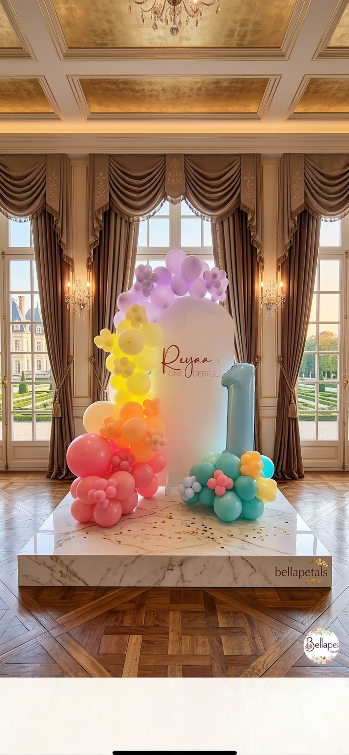 Balloons Birthday Stack