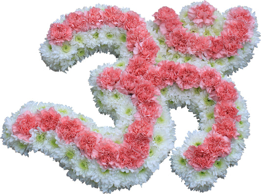 Pink & White Aum Tribute