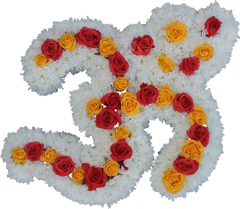 White, Yellow & Red Aum Tribute