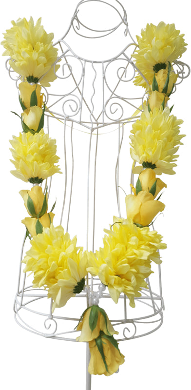 Yellow Funeral Garland