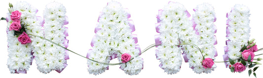 Nani Funeral Flower Letter Tribute