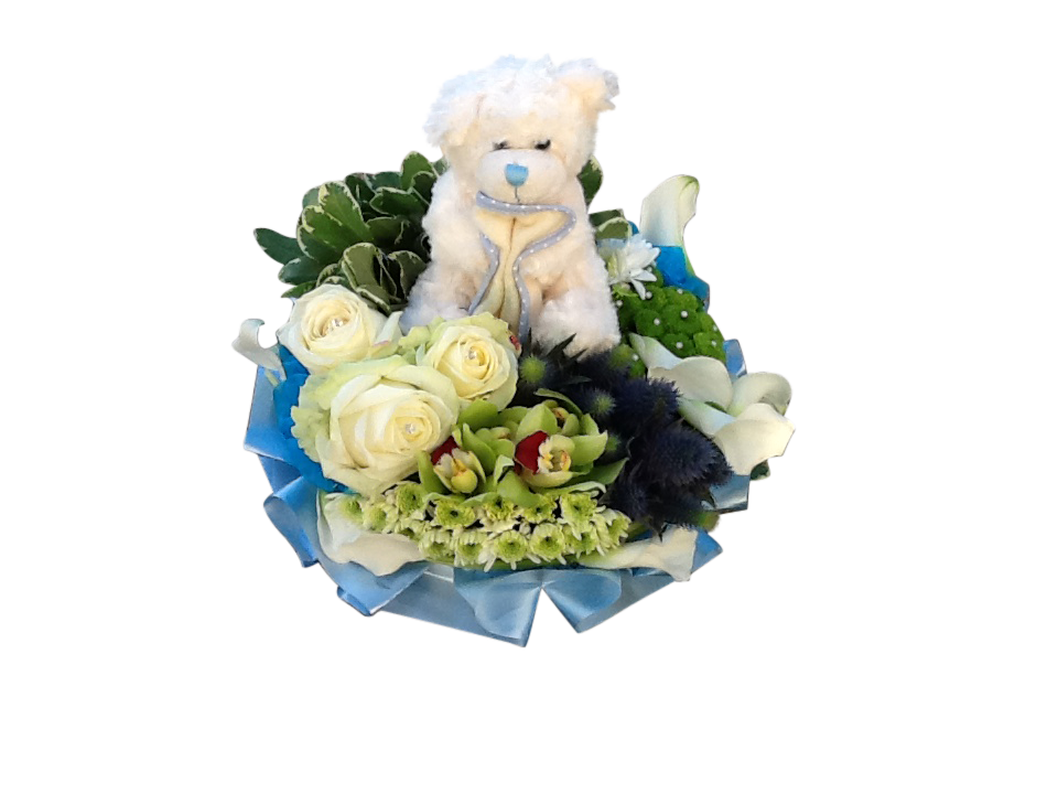 Teddy Posy Funeral Tribute