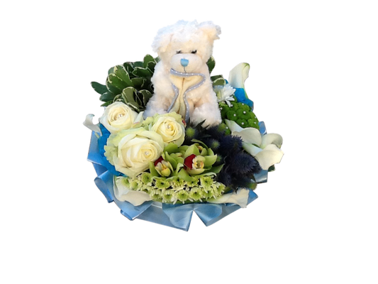 Teddy Posy Funeral Tribute