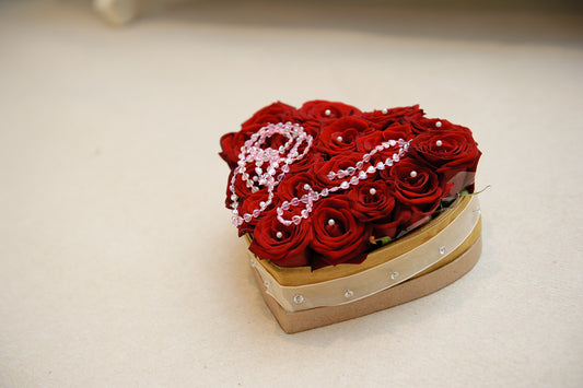 Wedding Heart Ring Box Box